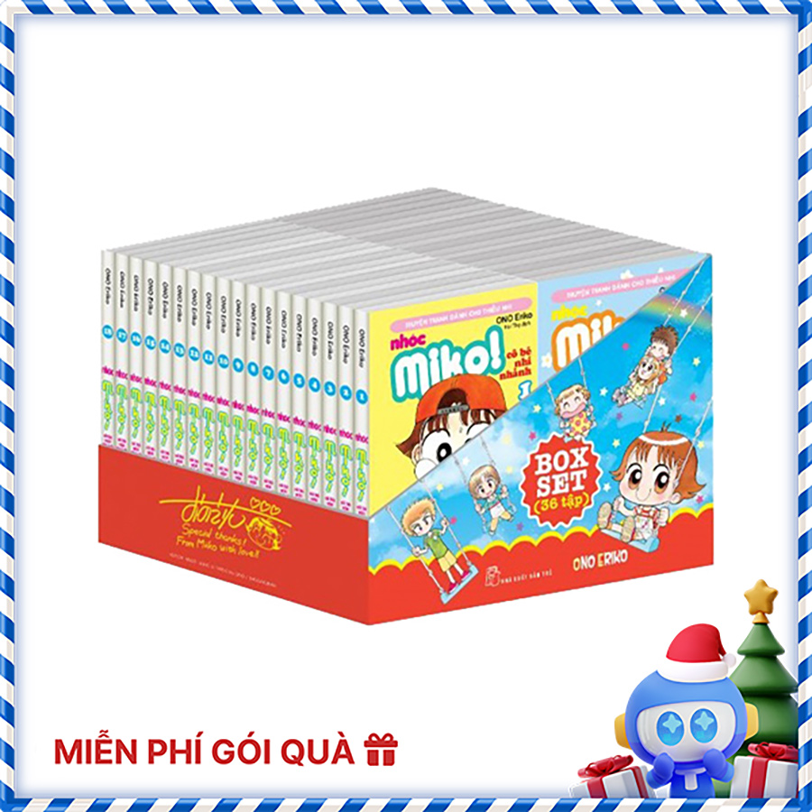 Boxset Nhóc Miko! Cô Bé Nhí Nhảnh