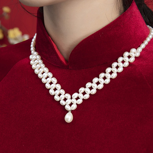 Chuỗi Ngọc Trai Thời Trang Quý Phái Queen Pearl - DB2120 - Bảo Ngọc Jewelry