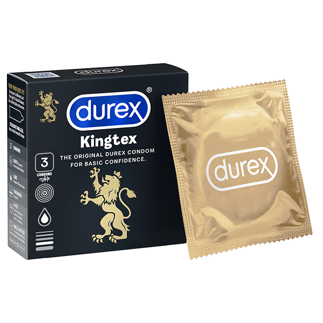 Bao cao su Durex Kingtex 3 bao