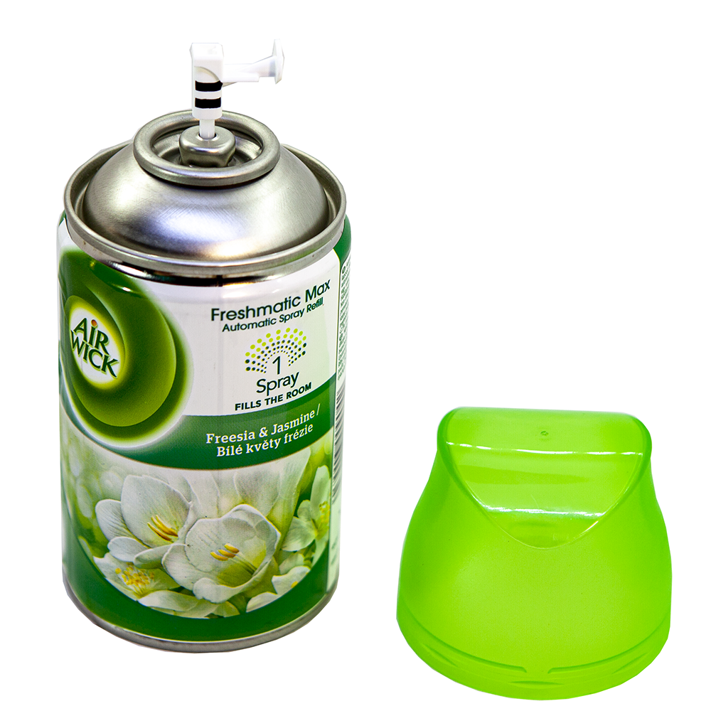 Bình xịt tinh dầu thiên nhiên Air Wick Freesia &amp; Jasmine 250ml QT016836 - hương hoa nhài