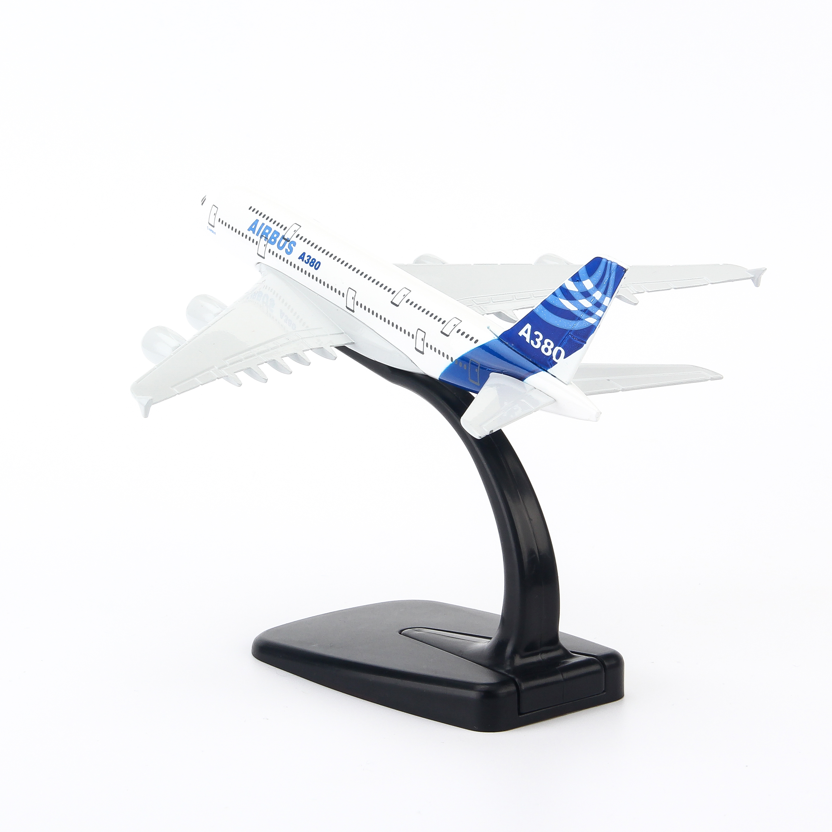 Mô Hình Máy Bay Trưng Bày Airbus A380 Everfly AB20 (20cm)