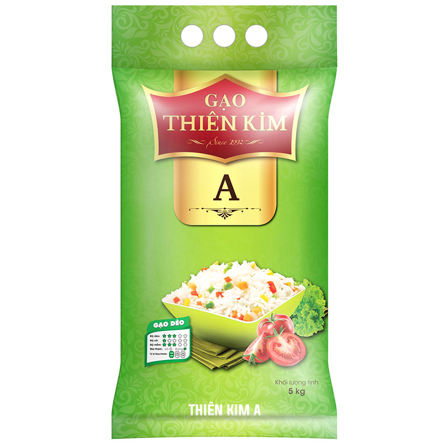 Gạo Thiên Kim A túi 5kg
