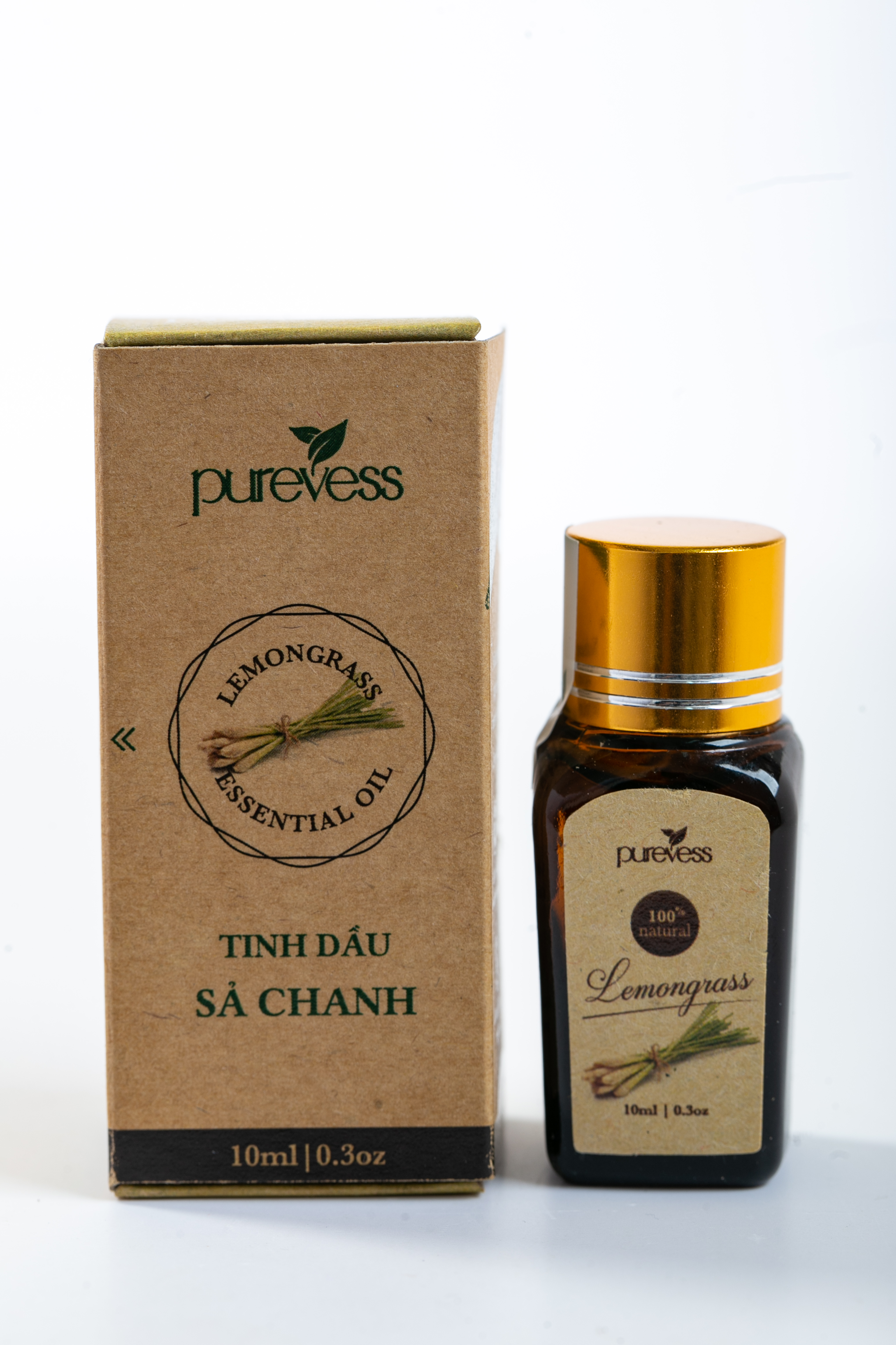 Tinh Dầu  Purevess Sả Chanh 10ml