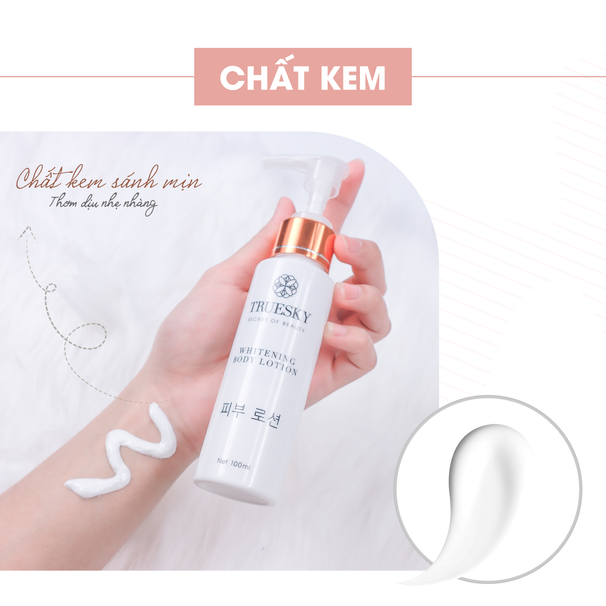 Bộ VIP02 sản phẩm tắm trắng toàn thân cấp tốc và dưỡng trắng da mặt Truesky - Mỹ phẩm chính hãng