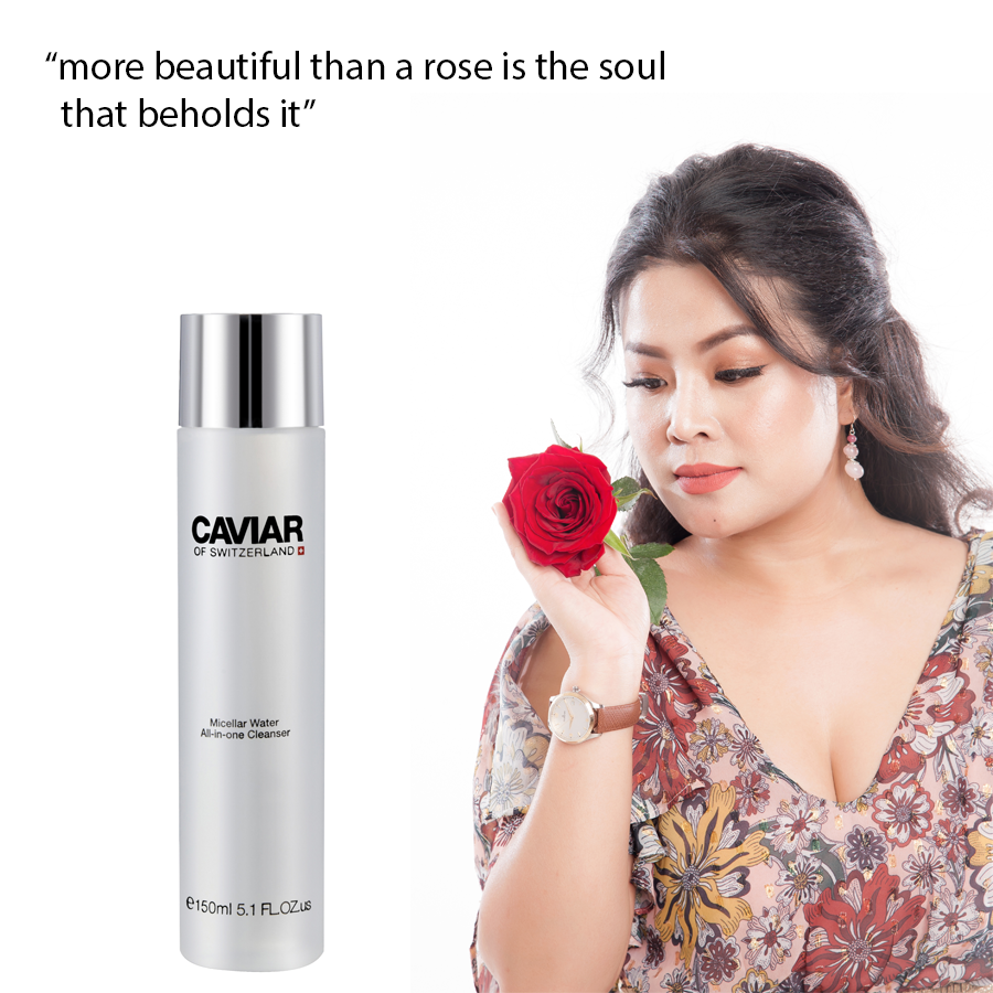 Nước thần làm sạch da 3 in 1 Micellar Water Caviar of Switzerland