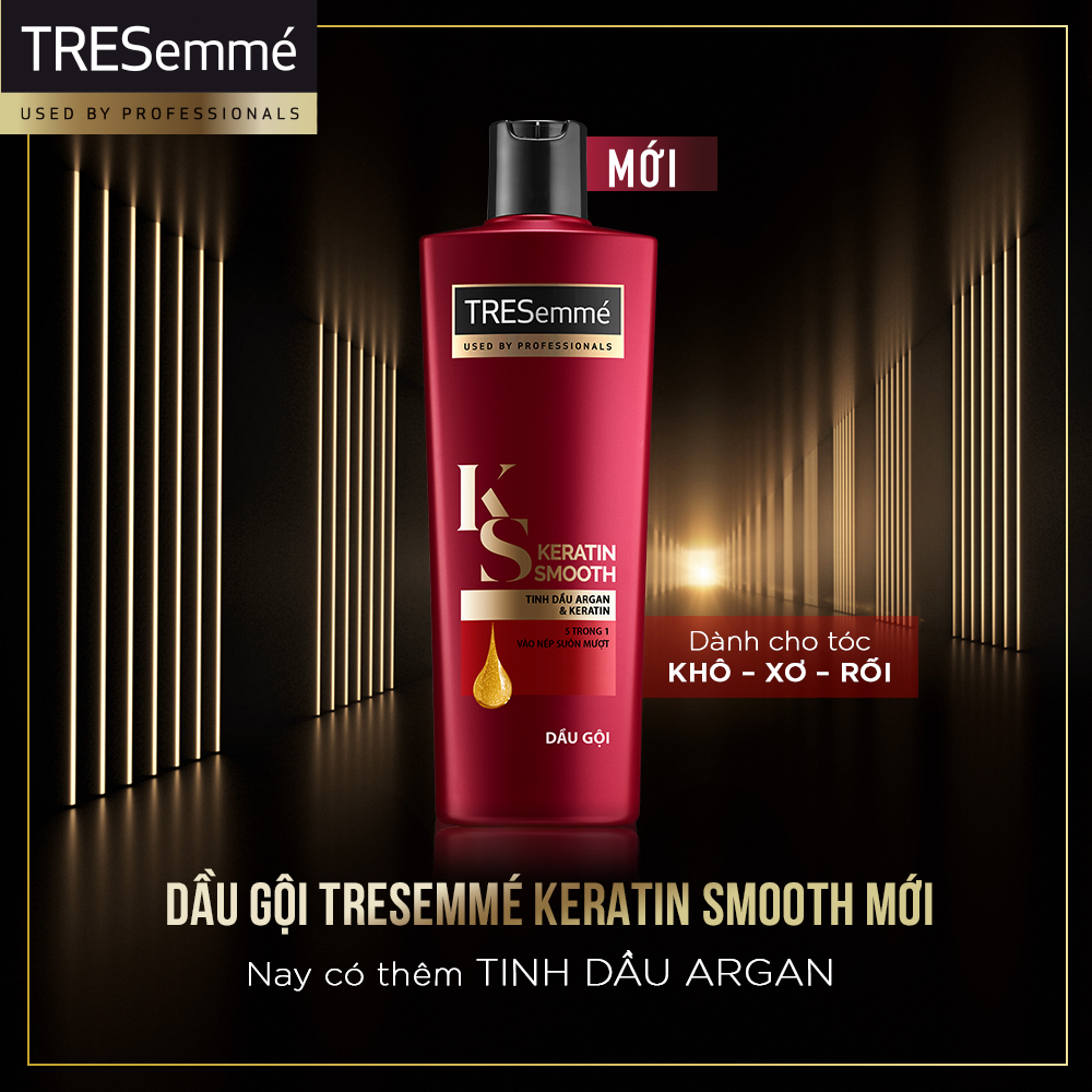 Dầu Gội Tresemme Keratin Smooth 330ml/ 340G