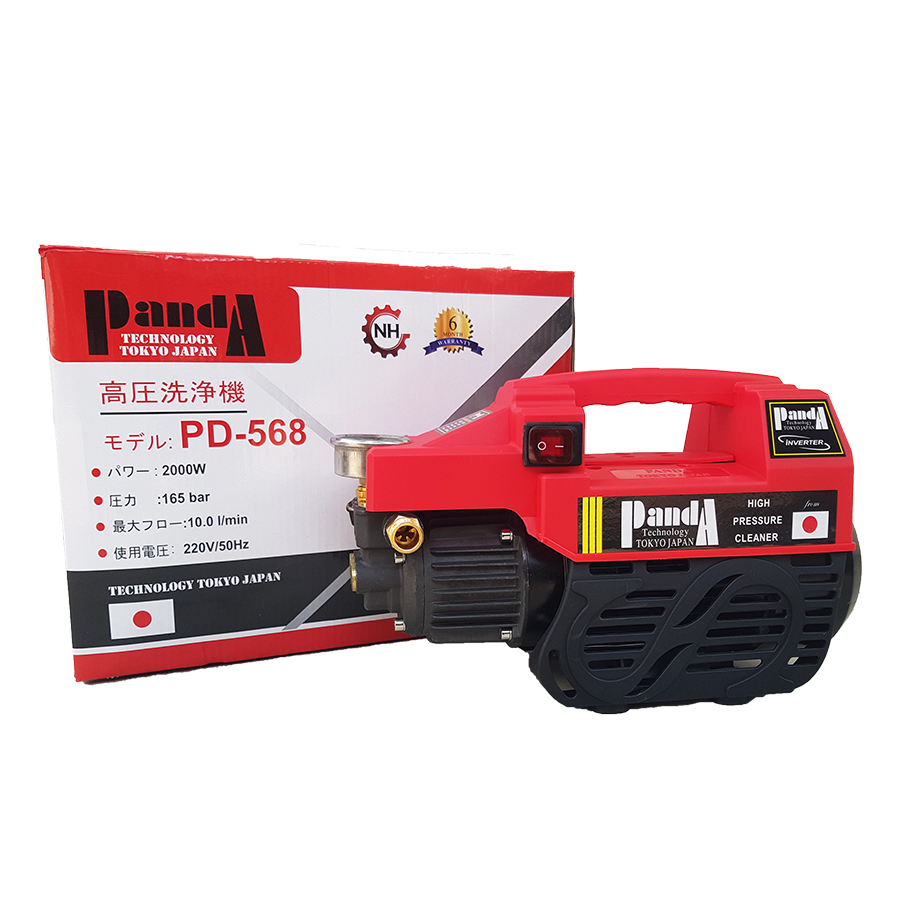 Máy rửa xe Panda PD-568, Máy xịt rửa áp lực cao