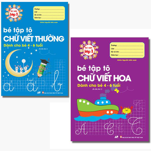 Bộ Sách Bé Vào Lớp 1