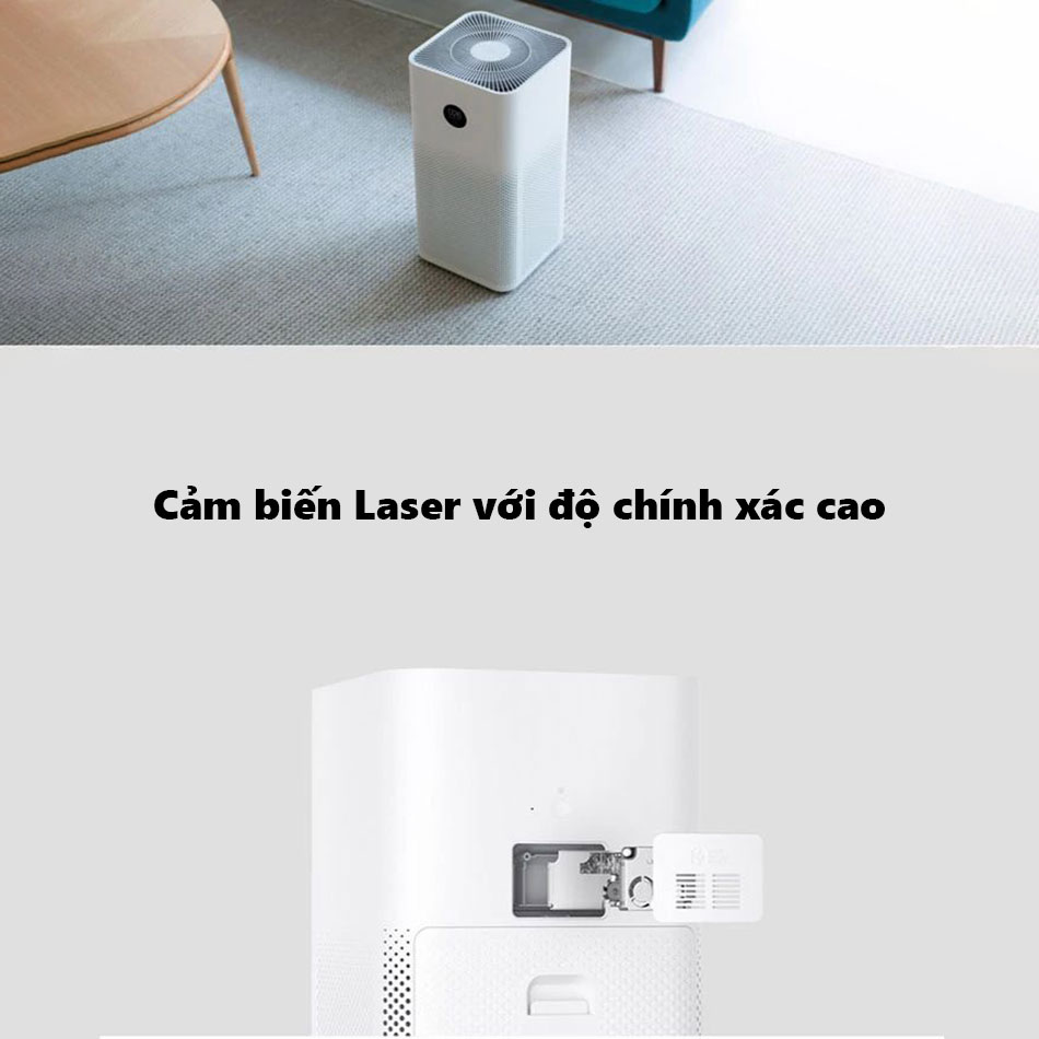 Máy lọc không khí Xiaomi Air Purifier 3 - Hàng Nhập Khẩu