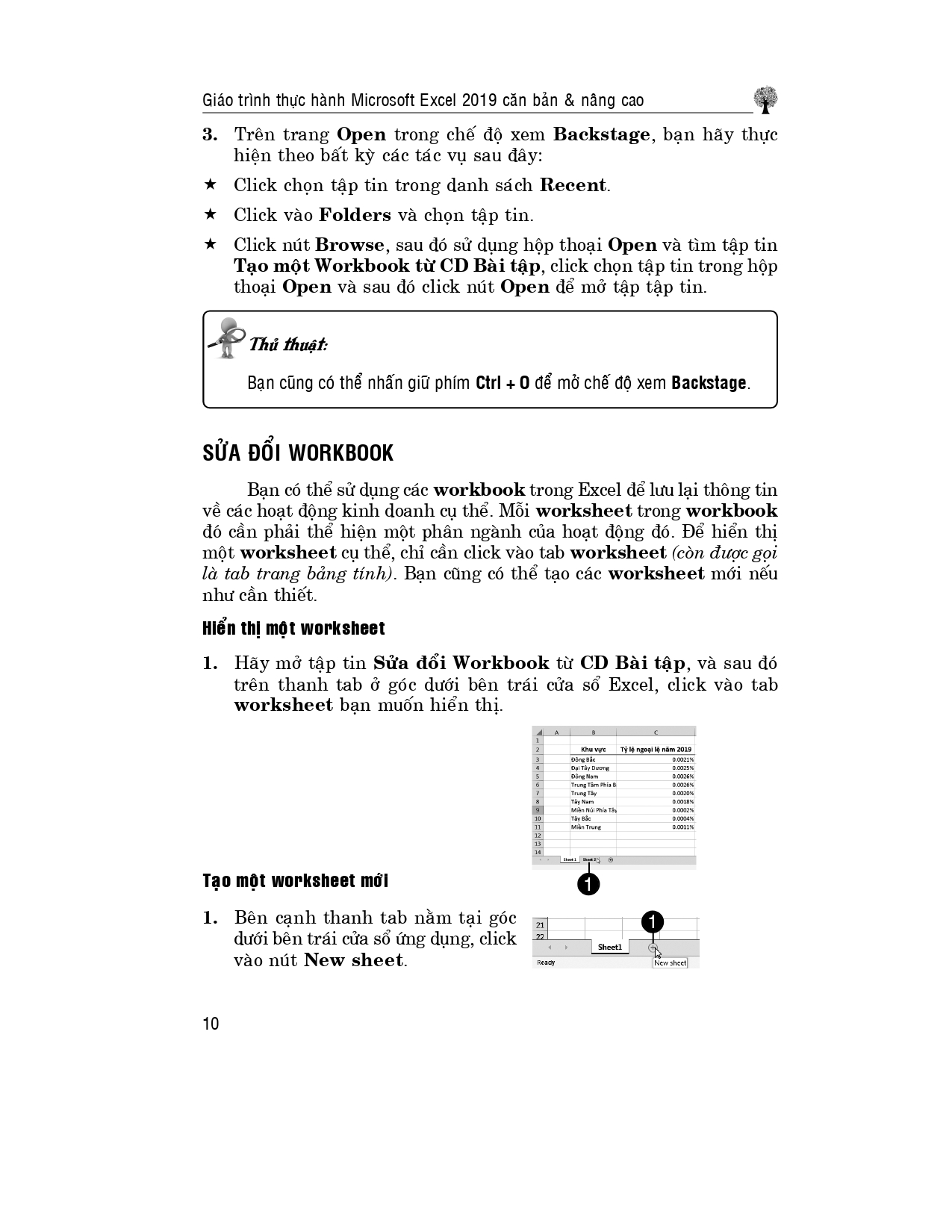 Giáo Trình Thực Hành Microsoft Excel 2019 Căn Bản & Nâng Cao