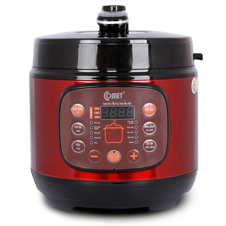 Nồi Áp Suất Điện Nắp Gài Comet CM6155 - Hàng Chính Hãng