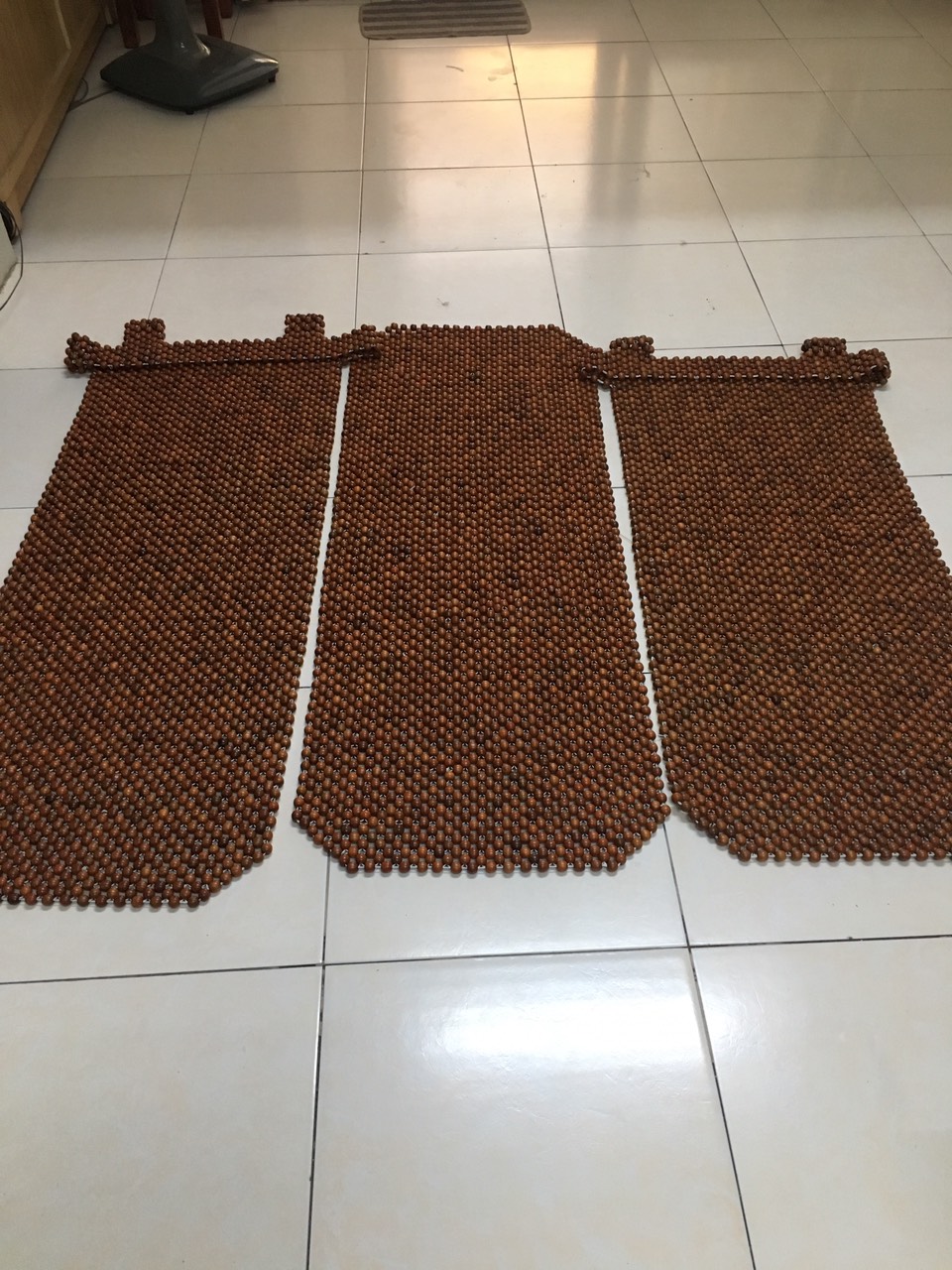 Combo 3 Đệm Khoác Ghế Ô Tô Hạt Gỗ Hương Mộc