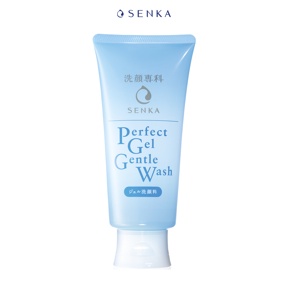 Bộ sữa rửa mặt dạng gel dịu nhẹ và Mặt Nạ Ngủ Cấp Ẩm Chuyên Sâu Senka