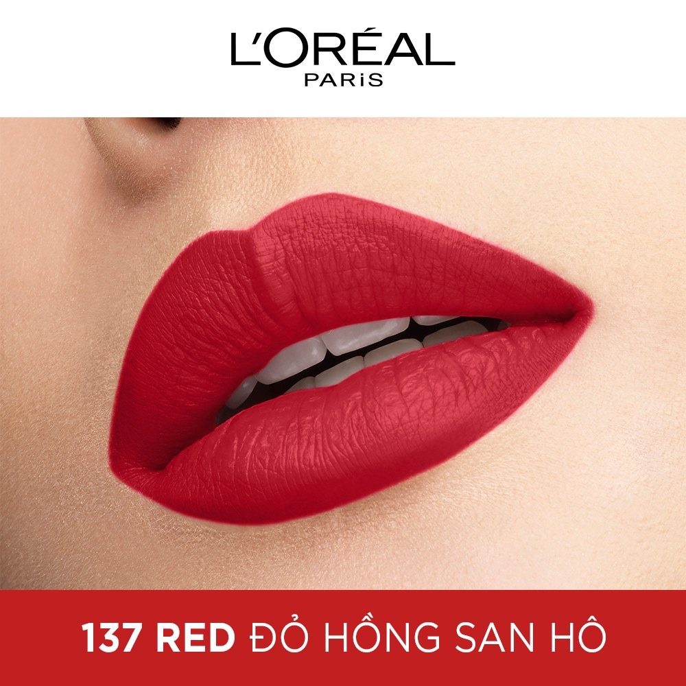 Son kem lì nhẹ môi cao cấp Rouge Signature L'Oreal Paris 7ml