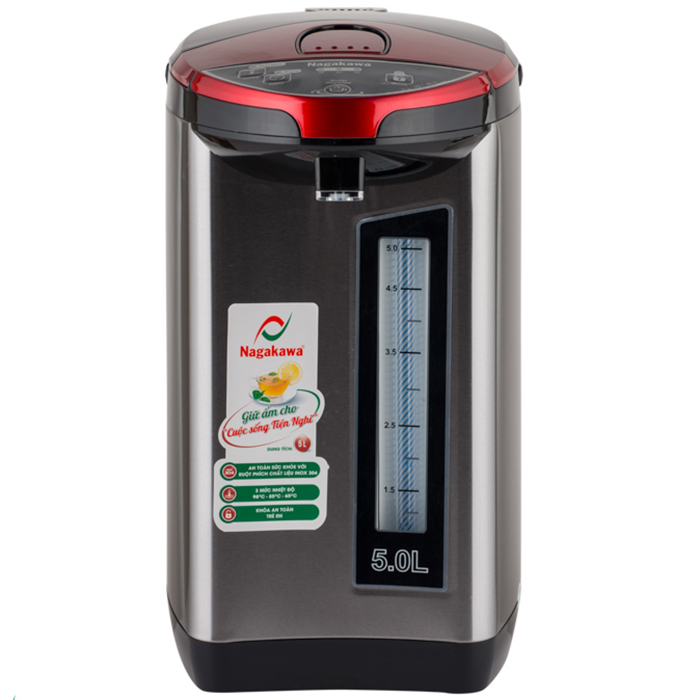 Bình Thủy Điện 3 Mức Nhiệt Nagakawa NAG0405 - Hàng Chính Hãng