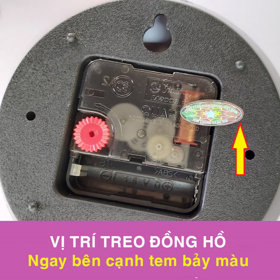 Đồng Hồ Trang Trí Hoa Đồng Tiền