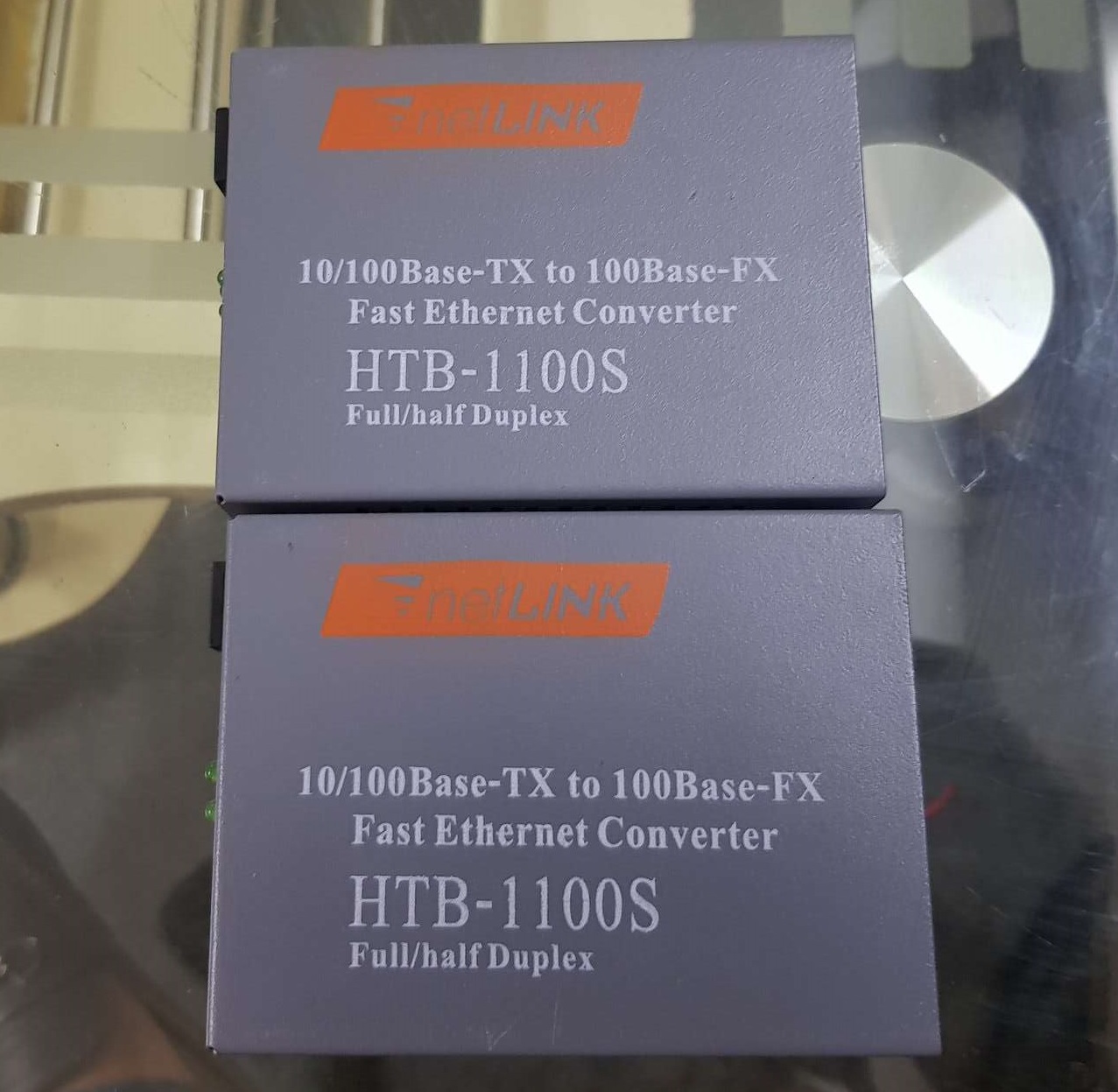 Bộ chuyển đổi quang điện 100MB hãng Netlink,1 sợi quang 25Km Single mode HTB 1100S - Hàng nhập khẩu