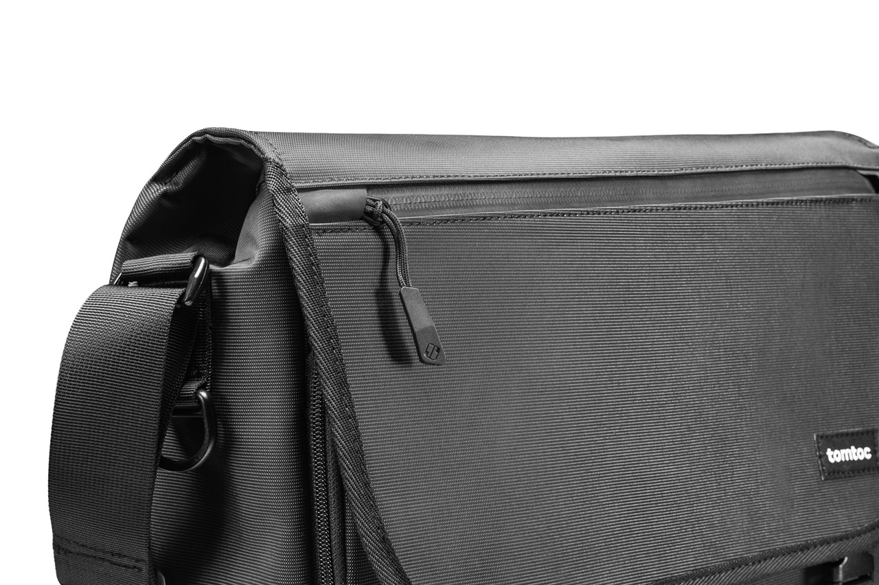 Túi Đeo Vai For Ultrabook 13″-13.5″ TOMTOC (USA) Cross Body Messenger Multi-Function Waterproof A47-C01D (Đen) - Hàng Chính Hãng