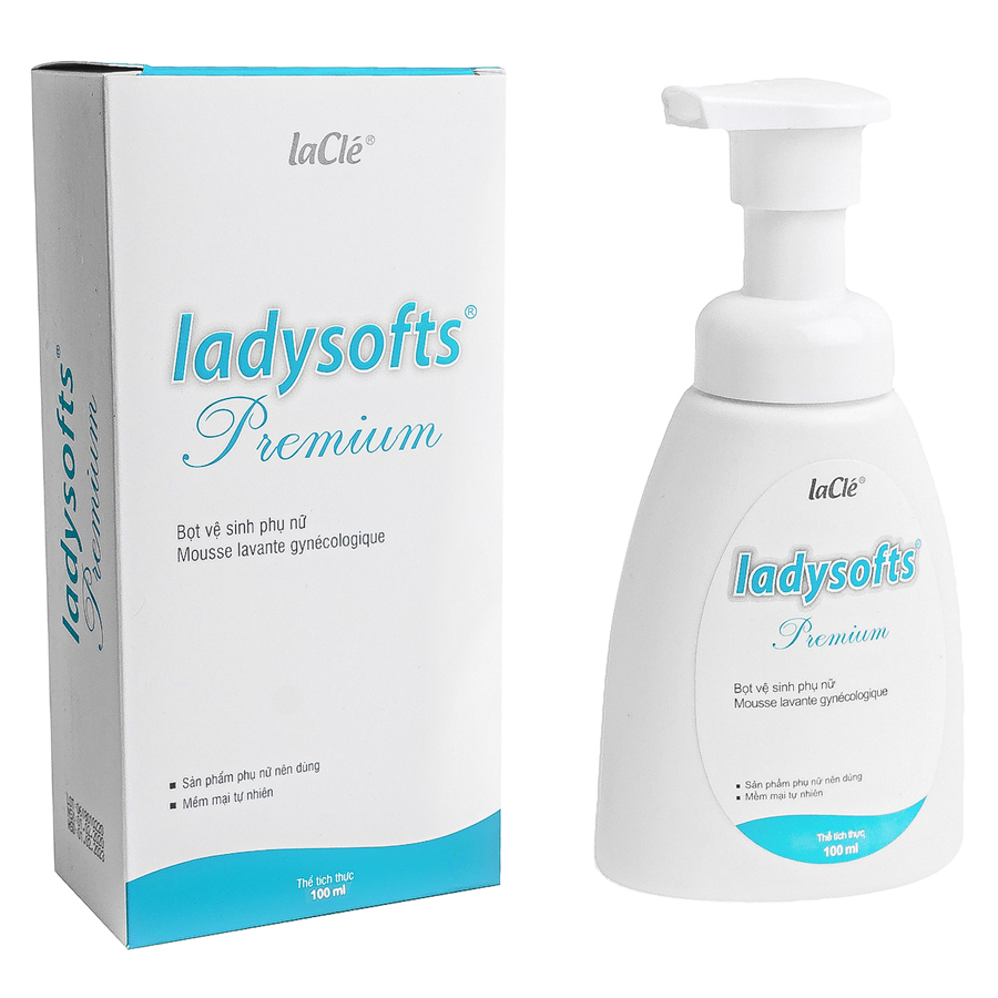 Bọt Rửa Phụ Khoa Cao Cấp Ladysofts Premium - 8938500635236 (100ml)