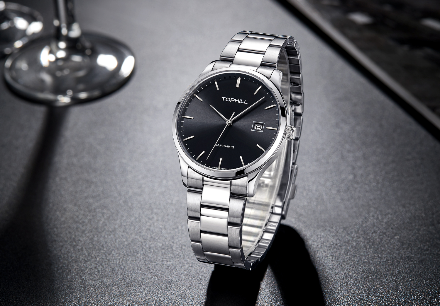Đồng hồ nam chính hãng Thụy Sĩ TOPHILL TW077G.S1152