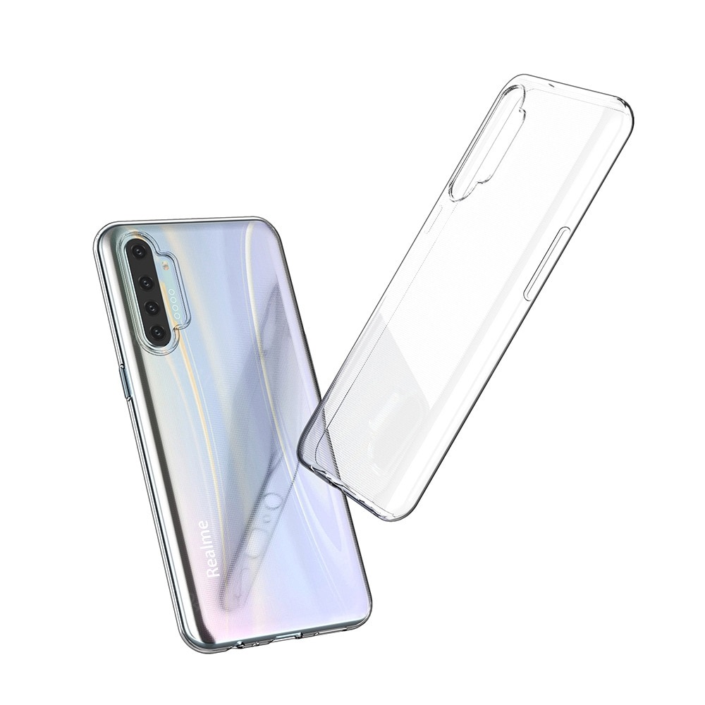 Ốp lưng silicon dẻo trong suốt cao cấp cho OPPO Realme X2