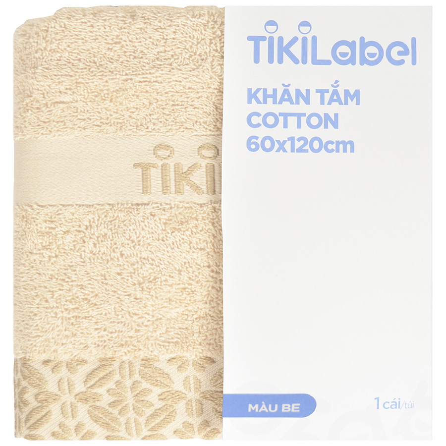 Khăn Tắm Cotton TIKILabel 60 x 120cm