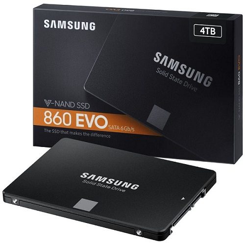 Ổ Cứng SSD Samsung 860 EVO 4TB Sata III 2.5 inch - Hàng Nhập Khẩu