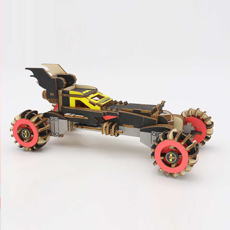 Đồ chơi lắp ráp gỗ 3D Mô hình Siêu Xe người Dơi Bat Mobile