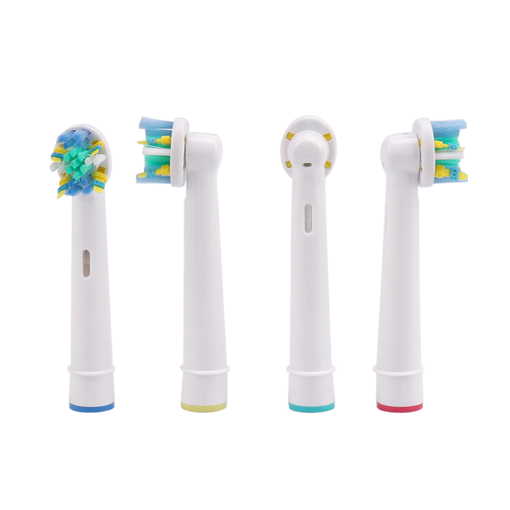 Cho máy Braun Oral-B, Bộ 4 đầu bàn chải đánh răng điện - Đánh bật cao răng- EB-25A-Cho răng sáng bóng