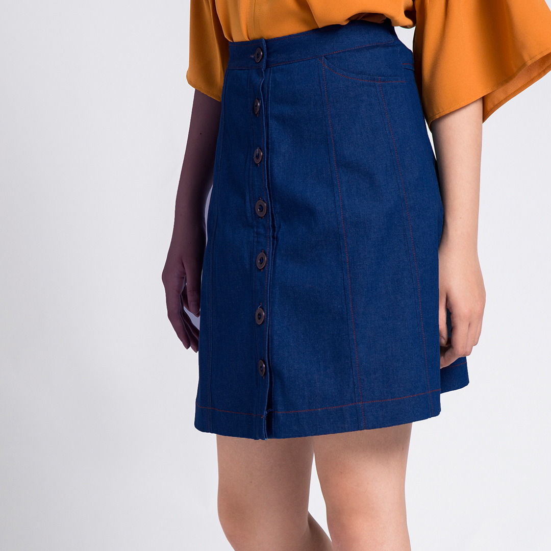 Váy Ngắn Miniskirt Hity SKI028 (Denim)