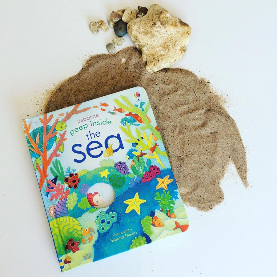 Usborne Peep Inside The Sea (Board book)