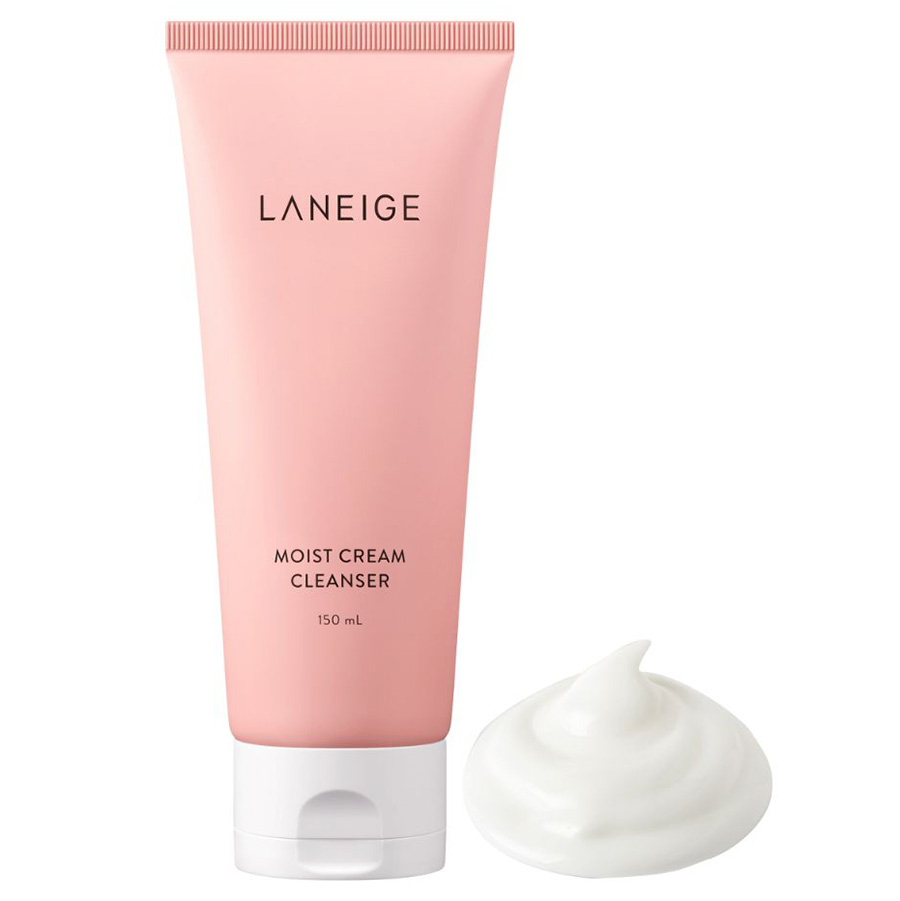 Sữa Rửa Mặt Dưỡng Ẩm Cho Da Thường Và Da Khô Laneige Moist Cream Cleanser (150ml)