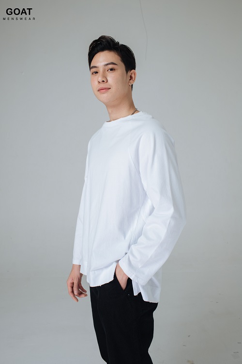 Áo Thun Tay Dài Form Rộng UNIEX Nam GOAT MENSWEAR