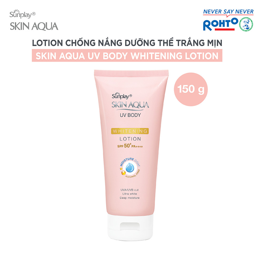 Kem Chống Nắng Dưỡng Thể Trắng Mịn Sunplay Skin Aqua Uv Body Whitening Lotion SPF 50+ Pa++++ (150G)