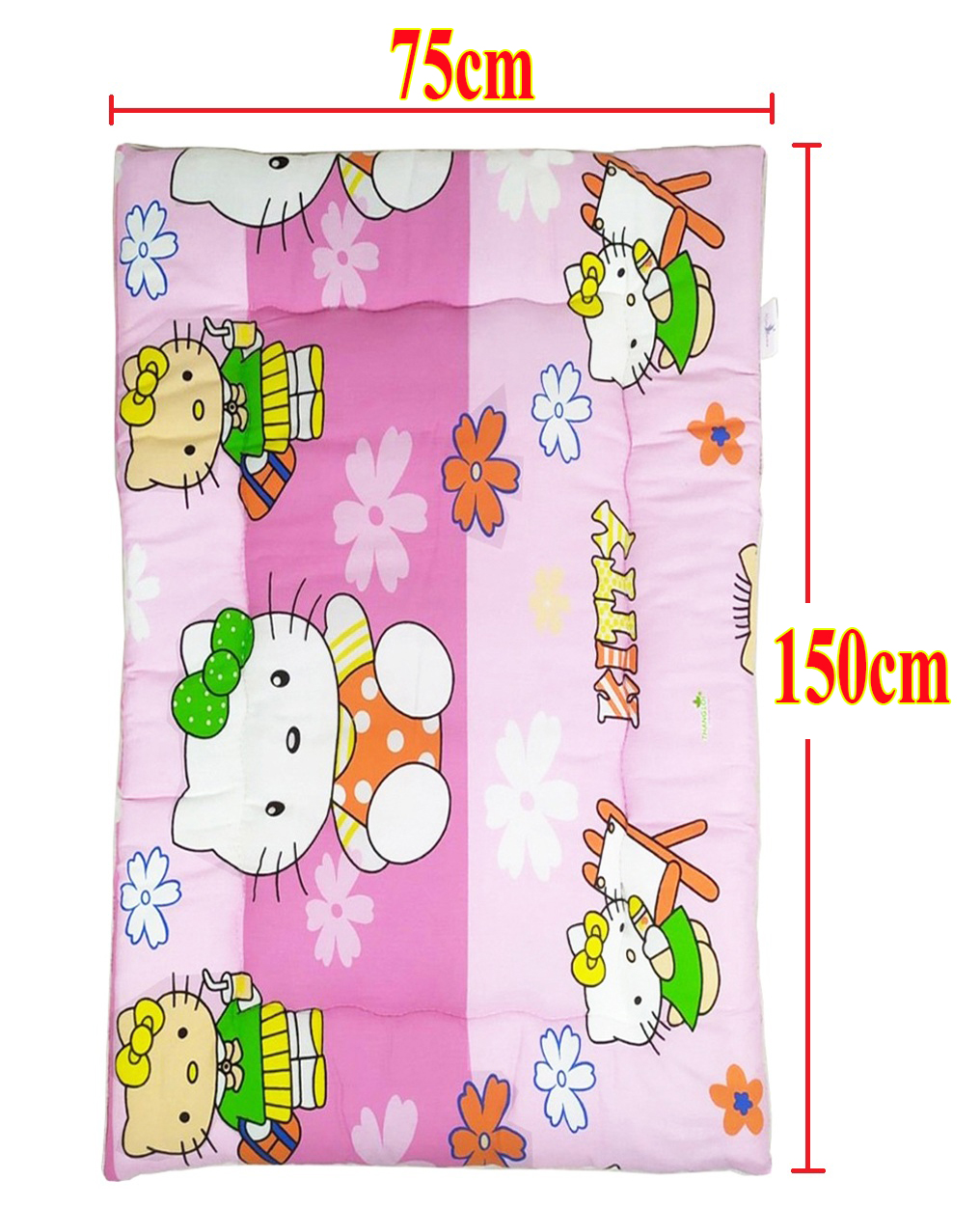 NỆM COTTON NẰM NHÀ , ĐI HỌC CHO BÉ SIZE 70cm x150cm