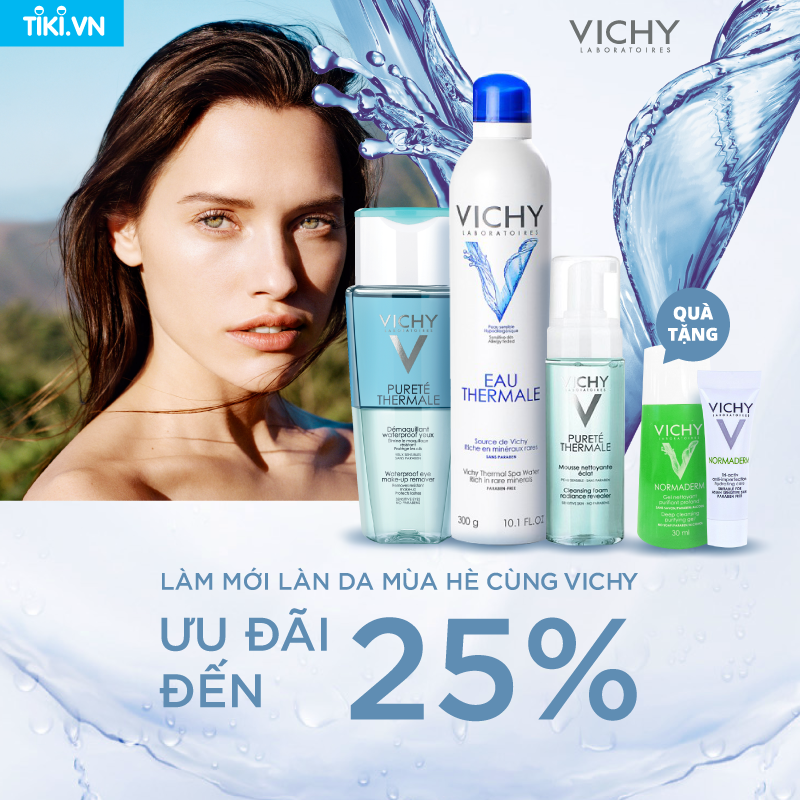 Vichy - Làm mới làn da mùa hè