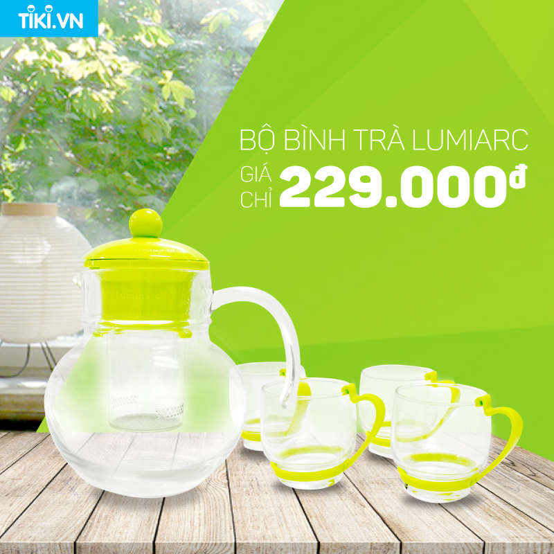 Bộ bình trà Luminarc