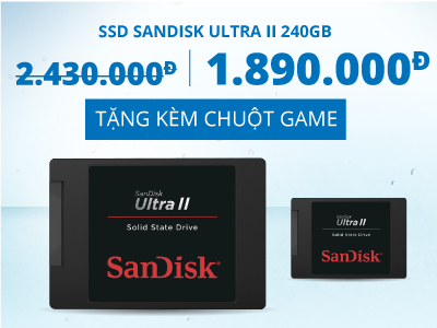 Ổ Cứng SSD Sandisk Ultra II 240GB