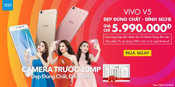 Mua ViVo nhận quà Hot