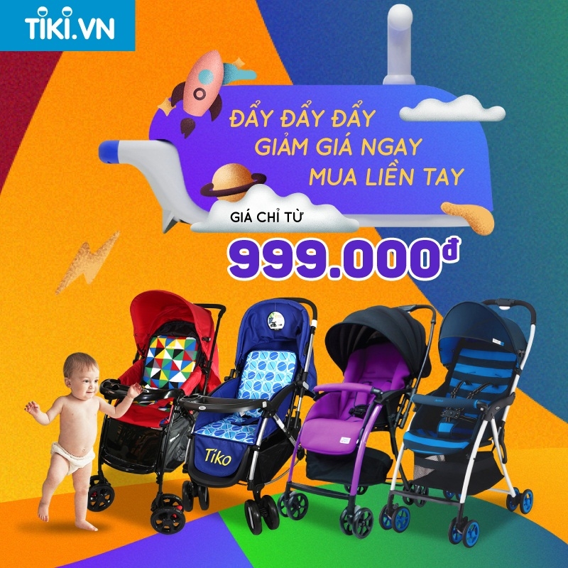 Xe đẩy giá chỉ từ 999k