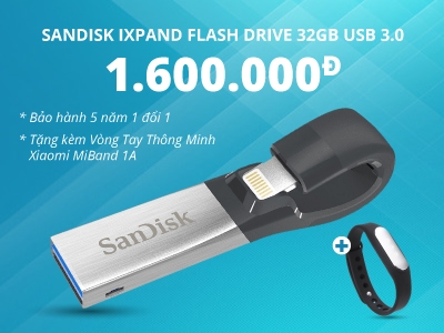 USB SanDisk iXpand Flash Drive SDIX30N 32GB - USB 3.0