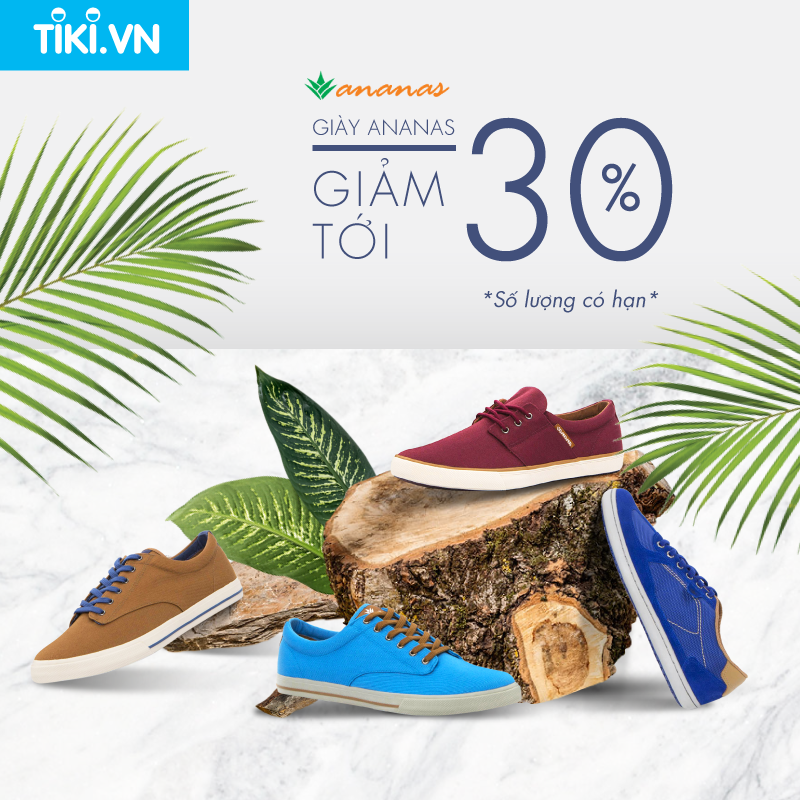 Giày Ananas - Đồng giá giảm 30%