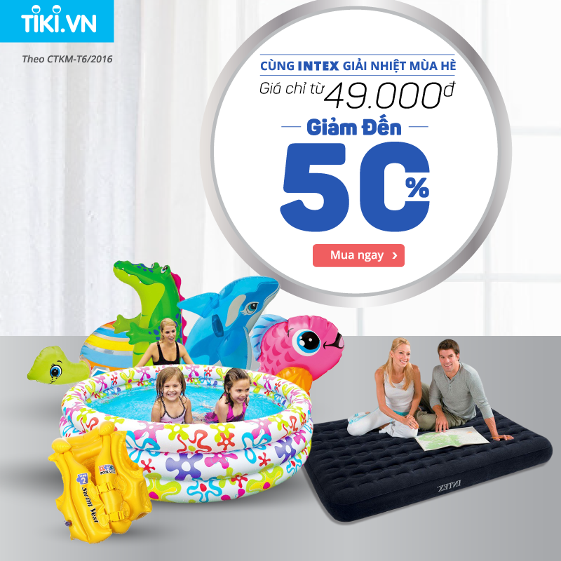 Intex Giảm Đến 50%