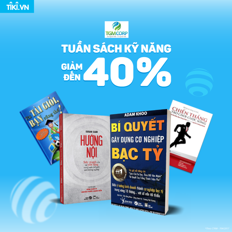 Tuần Sách Kỹ Năng Với TGM - Giảm đến 40%