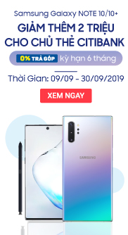Giảm 2 triệu cho chủ thẻ citibank