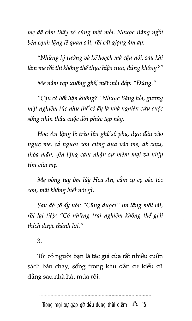 Mong Mọi Sự Gặp Gỡ đều đung Thời điểm đọc Thử Tủ Sach 24h