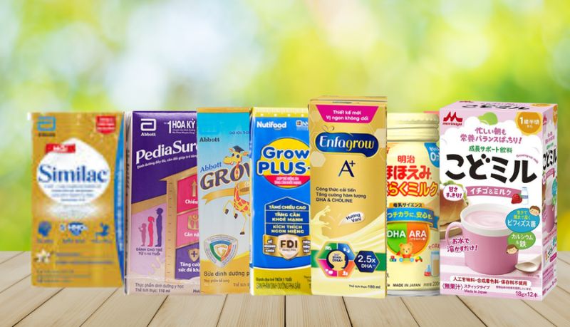 Sữa c&ocirc;ng thức pha sẵn cho b&eacute; tiện lợi, đảm bảo dinh dưỡng
