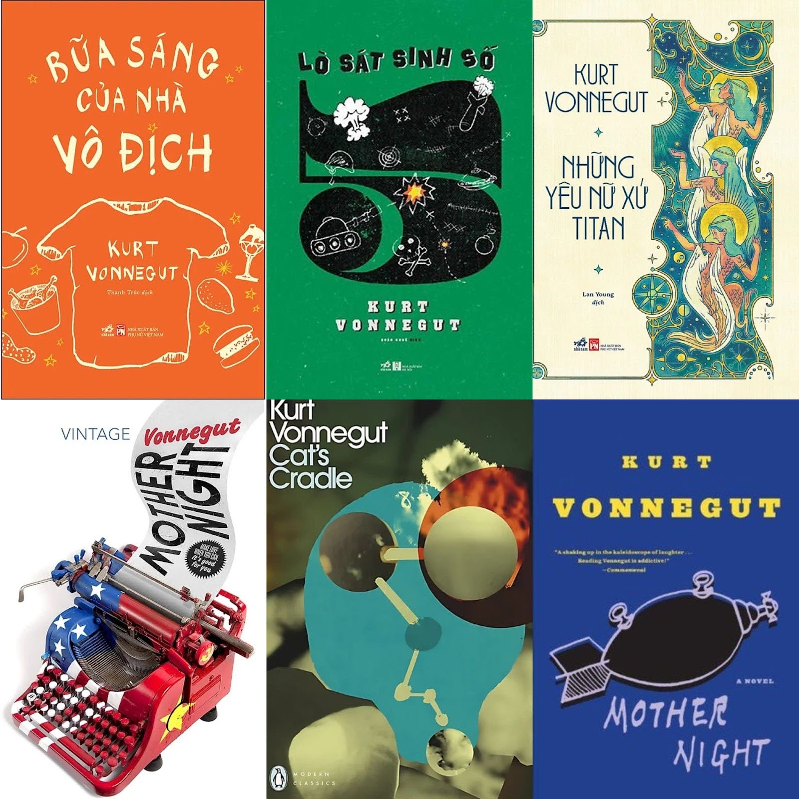 Các tác phẩm của Kurt Vonnegut