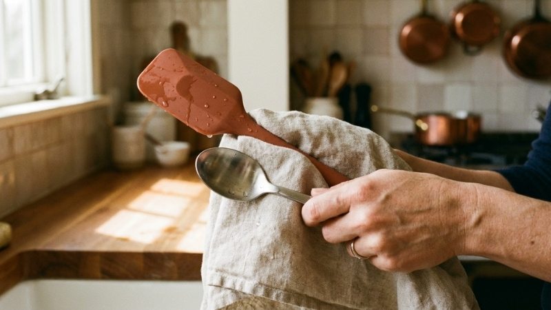 Vệ sinh v&agrave; bảo dưỡng phụ kiện nh&agrave; bếp kh&aacute;c đ&uacute;ng c&aacute;ch gi&uacute;p ngăn ngừa nấm mốc v&agrave; duy tr&igrave; độ s&aacute;ng