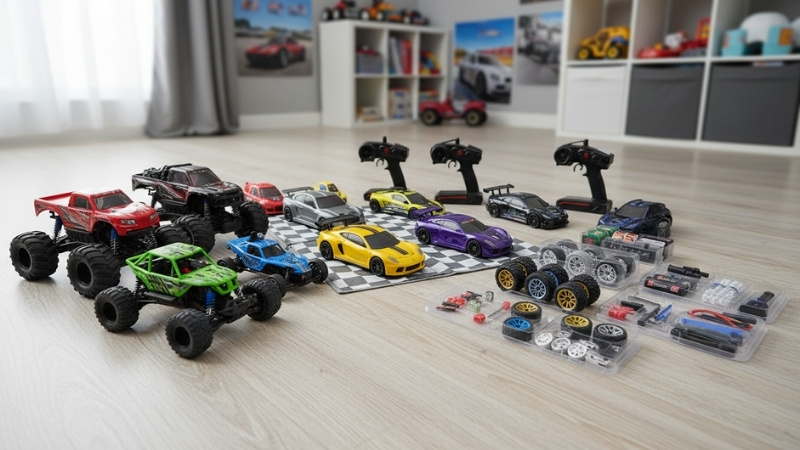 Ti&ecirc;u ch&iacute; chọn xe điều khiển c&oacute; tỷ lệ ph&ugrave; hợp, pin bền, vật liệu chắc chắn, thương hiệu uy t&iacute;n